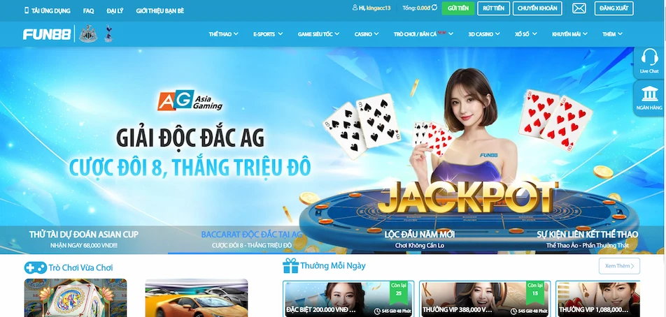 Giới Thiệu Nhà Cái Casino Fun88