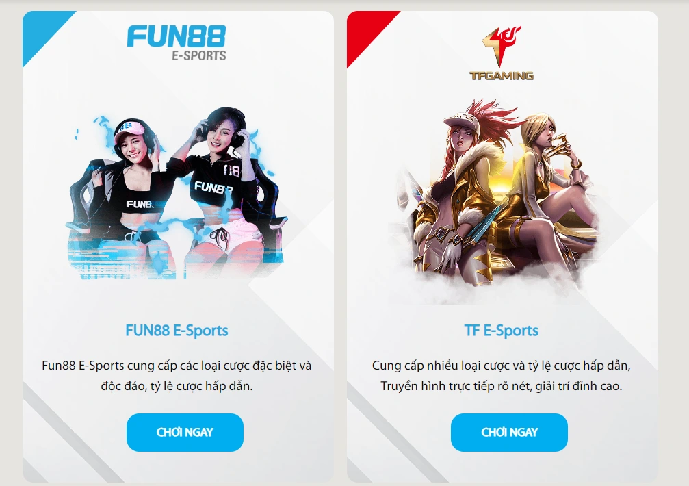 Ưu Điểm Khi Tham Gia Sảnh Esport Fun88
