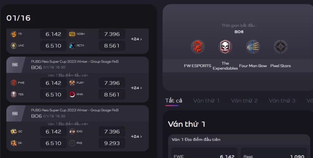 Cách Vào Sảnh Cá Cược PUBG Fun88