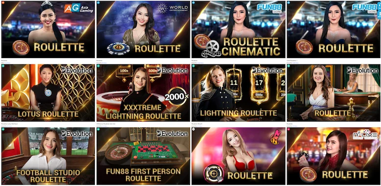 Hướng Dẫn Cách Chơi Roulette Fun88 Chi Tiết Nhất