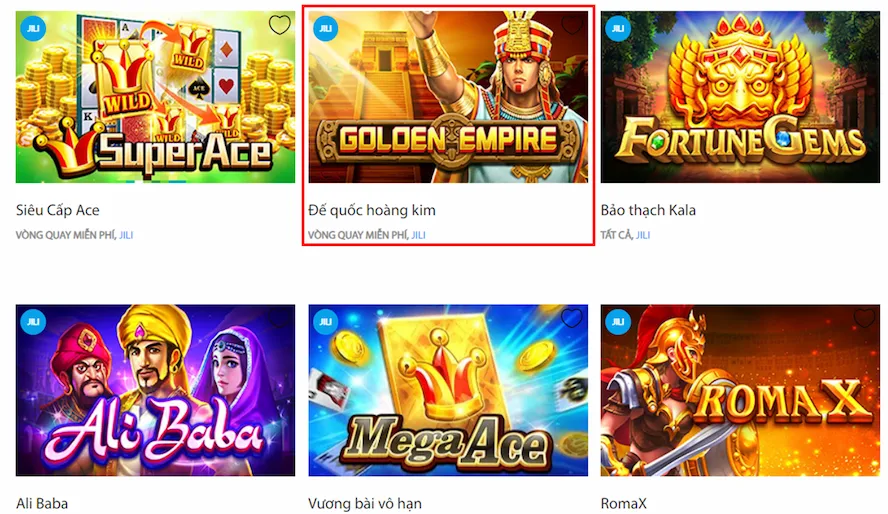 Cách Vào Game Đế Quốc Hoàng Kim Tại Fun88