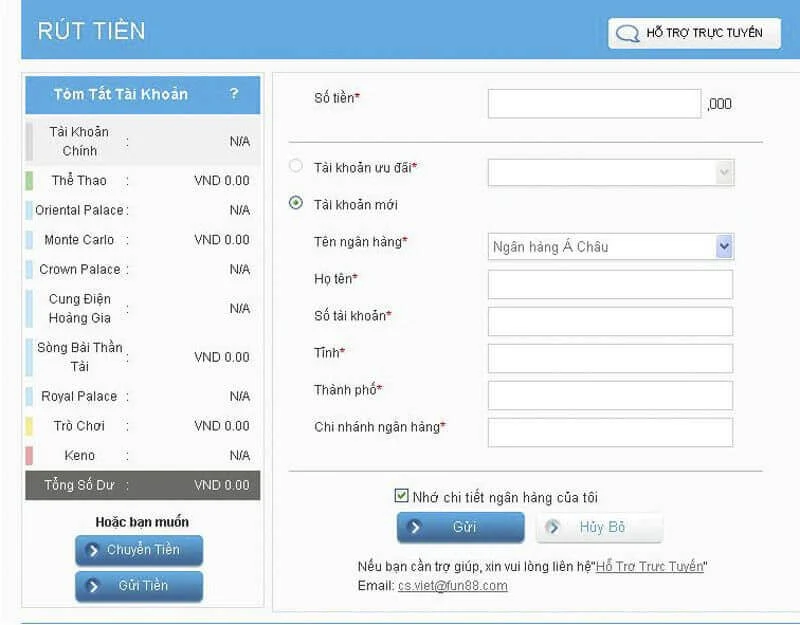 Nên kiểm tra tài khoản và cần đảm bảo đúng quy định rút tiền